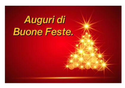 Auguri di Buone Feste