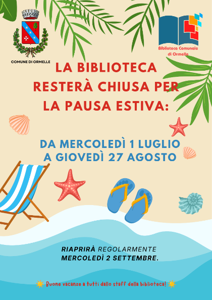Chiusura Biblioteca Comunale