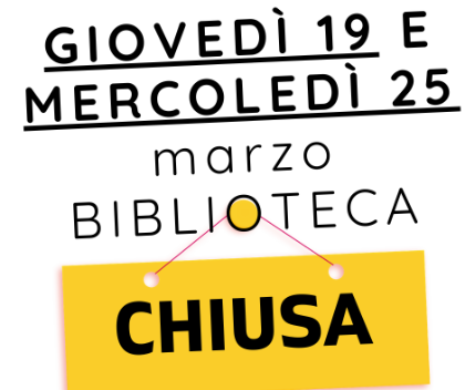 Chiusura Biblioteca Comunale