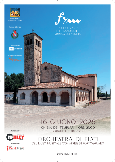 Concerto 16 giugno 2026 presso Chiesa dei Templari.