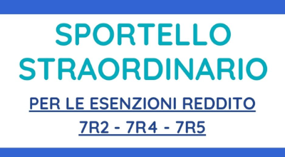 Sportello straordinario